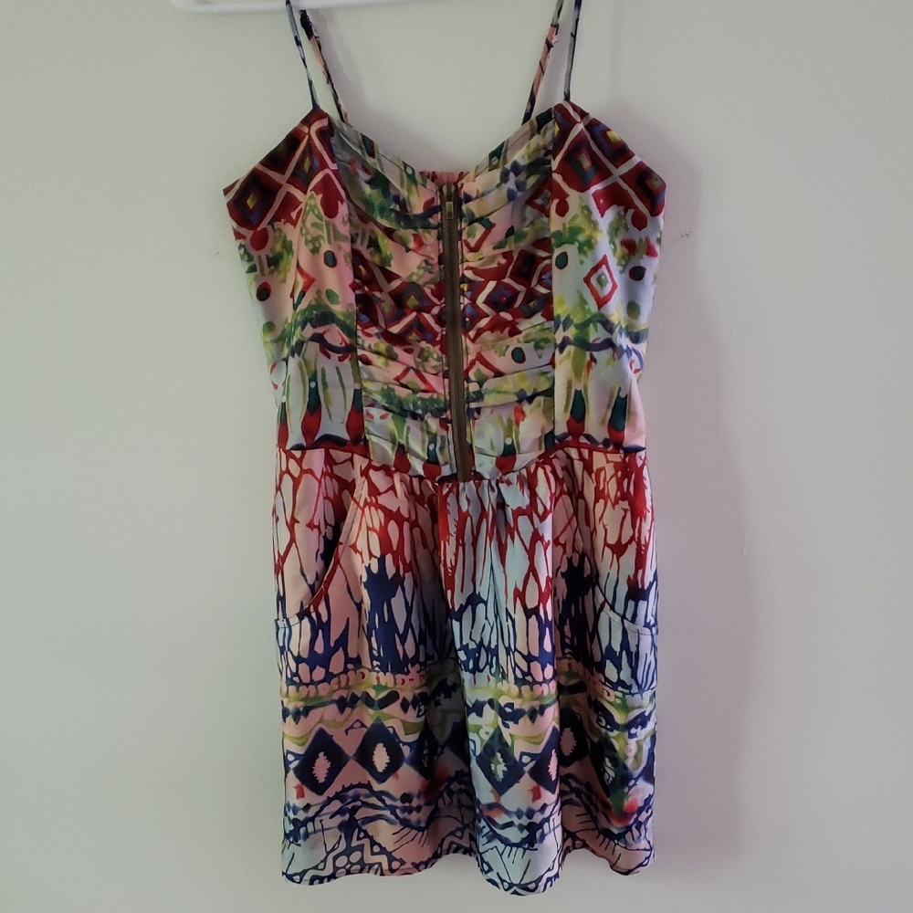 Love 21 Multicolor Patterned Women's Dress